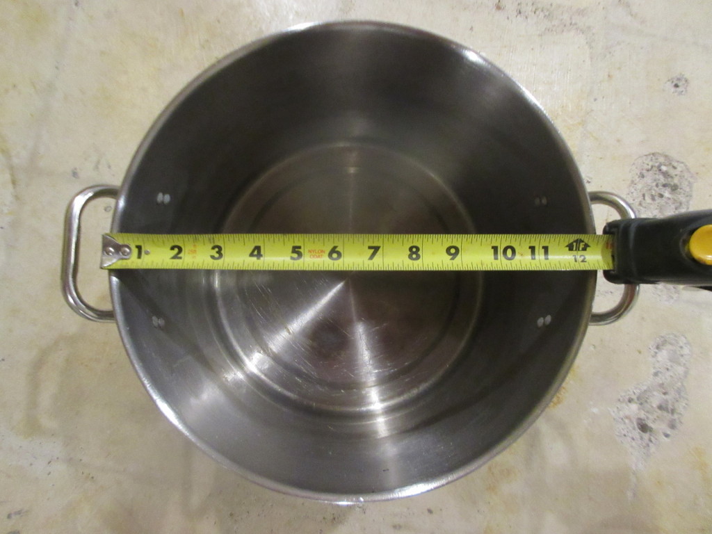 Stainless Steel Pot from top