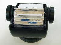 Picture of a card index symbolizing information